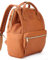 Kah&Kee Damen Leder Rucksack -Wasserdicht 16 Zoll Elegant Laptop-Taschen für Lehrerinnen & Büro-Arbeit, ideal für Reisen (Grau, groß)