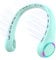 GULAKI Portable Neck Fan, Personal Fan with 4000mAh Battery, Rechargeable Neck Fan with 3 Speeds and 64 Cool Lights, Birthday Gifts for Men Women Mom Dad, Hands Free Cooling fan for Summer(Green)