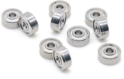 10 Stück S623ZZ Edelstahllager 3 x 10 x 4 mm S623Z S623 Z ZZ MINI Lager