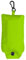 GIDUTEX Einkaufstasche faltbar Verwandelbar in Mini-Taschen-Format inkl. Karabinerhaken (Lime Green)