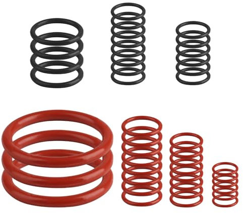 Lot de 43 joints toriques - Pour groupe café Philips Saeco - Joint torique en silicone - Pour Spidem Gaggia - Valve d'écoulement - Pièce de rechange