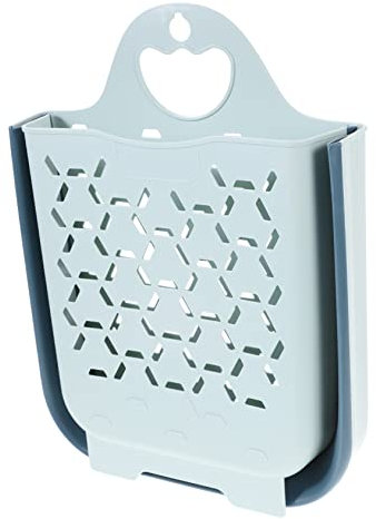Parliky Faltbarer Wand-wäschekorb Für Schmutzwäsche Praktischer Aufbewahrungskorb Aus Robustem Und Tpe Für Badezimmer Oder Kinderzimmer Platzsparend Und Leicht Zu Transportieren