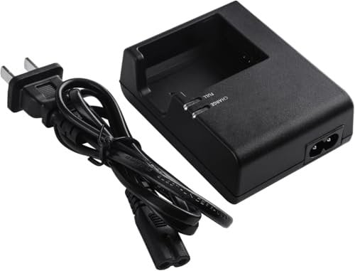 LC-E12 Battery Charger for Canon EOS M M2 M10 M50 M50 Mark II M100 M200 100D Rebel SL1 PowerShot SX70 HS Kiss X7 Camera