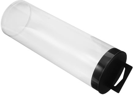 TOBBOMEY Transparente Tennis Aufbewahrungsbox Baseball Hüllen Für Bälle Tennisballhalter Zubehör Kugelständer Tennisröhre Ballaufnehmer Ballröhre Baseballballhalter