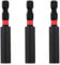 3-Pack Magnetic Hex Drill Bit Holders, 1/4 Inch – Heavy Duty Impact Driver Tool Accessory, Secure & Durable Bit Holders for Power Drills