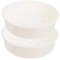 Alipis 2Piezas Cesta Vaporera de Plástico Duradera para Cocción Vapor de Accesorio para Olla Arrocera para Cocina Asiática y Preparación de Comidas