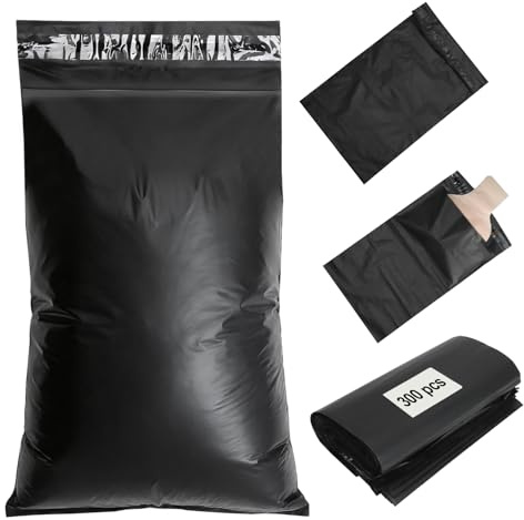 300 Pcs Disposable Colostomy Bags - Sealed Odor-Proof Ostomy Disposal Bags, Easy-Adhesive Stoma Supplies for Men & Women, Colostomy Supplies & Ostomy Wrap Accessories