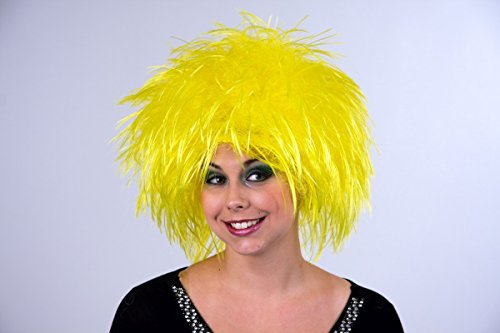 Festartikel-Müller Perücke Nina, Gelb, WIG, Wig, Menschliches Haar, 11.18 inches