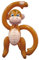 Inflatable Monkey 59cm