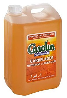 Carolin - Nettoyants spécial sols - Carolin huile de lin - BIDON 5L CAROLIN HUILE DE LIN