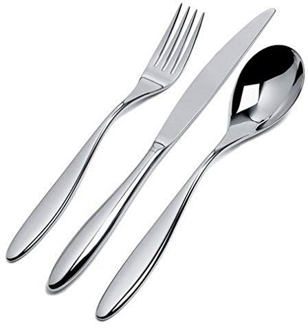Alessi SG38S5M Mami Servizio di Posate, in Acciaio Lucido, 5 Pezzi