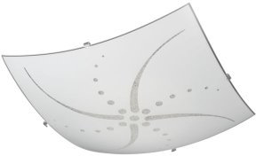 Massive Deckenleuchte 302656910 – Lampe (Schlafzimmer, Wohnzimmer, innen, weiß, IP20, gebürstet, weiß)
