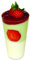 Vaso de Tubo Plástico Transparente.
