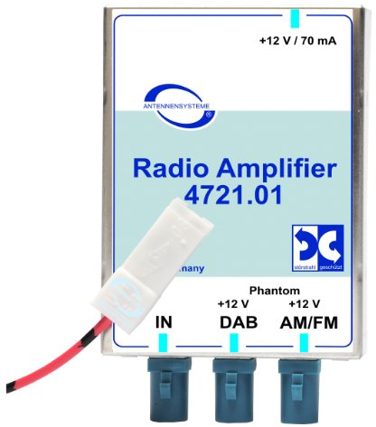 DAB In-Car Digital Radio Amplifier