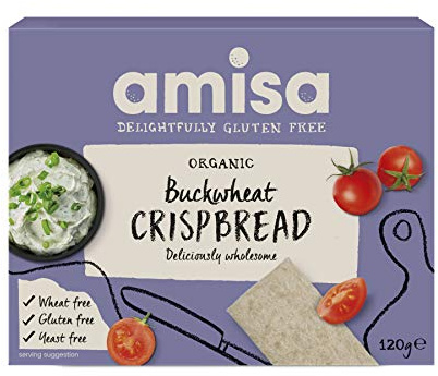(4 PACK) - Amisa - Org Buckwheat Crispbread G/F | 150g | 4 PACK BUNDLE