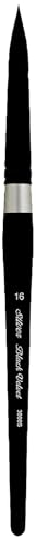 Silver Brush Limited - Pinceau Rond à Manche Court pour l’Aquarelle 3000S16 Black Velvet - Taille 16
