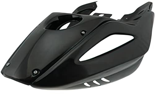 Seitenverkleidung BCD Extrem, mit Soziusabdeckung für MBK Nitro/Yamaha Aerox, hinten, schwarz (Ref. COQUE00302)