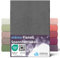 ETÉREA Flanell Bettlaken 150x250cm - 100% Baumwolle - Biber Bettlaken 150x250cm - Bed Sheets Cover Matratzenbezug Leintuch - klassisches Bettlaken ohne Gummi - OEKOTEX Made in Green - Anthrazit