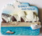 WitnyStore Tiny Sydney Opera House Australien und Ozeanien Touristenattraktionen Harz Kühlschrank Magnet Reisende Souvenir Geschenk Memento 3D Kühlschrankmagnete