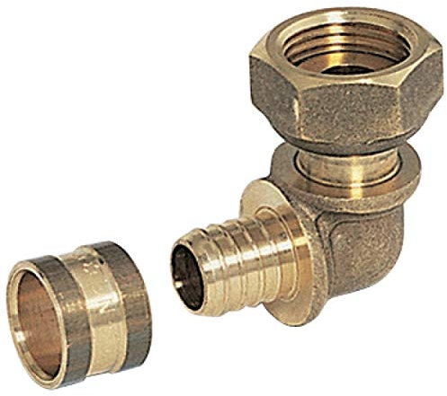 coude à écrou libre - a glissement - tube per - diamètre 25 vers femelle à visser 20 x 27 - altech