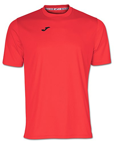 Joma Herren Combi Hülsen Court T-Shirt, FLUOR KORALLEN, S