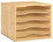 woodluv Desk Organiser Paper Tray, Wooden desk file organiser a4 paper letter tray With 5 Tier Racks Shelves, Letter Tray orgaiser, Paper Sorter Holder, Office, School, Home Study, Desk Tidy