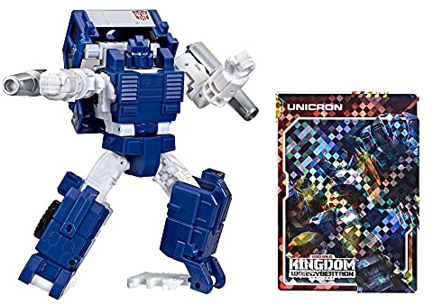 Transformers Spielzeug Generations War for Cybertron: Kingdom Deluxe WFC-K32 Autobot Pipes Figur ab 8 Jahren, 14 cm F0682 Mehrfarbig Einheitsgröße