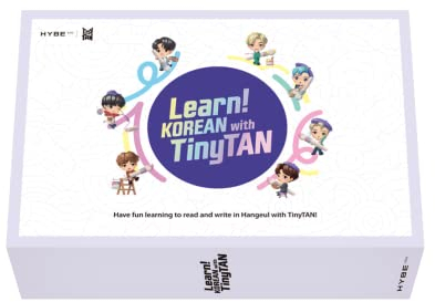 Learn Korean with TinyTAN - Korean Learning Book for Beginners/Koreanisch lernen/umgangssprachliches Koreanisch/Koreanisch lernen für Anfänger/BTS