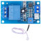 Módulo de relé de sensor de fotoresistor de 12 V Eujgoov, interruptor de control de luz de brillo automático XH-M131 para detección de luz de lámpara de calle