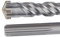 SDS Max Drill Bit Diameter 28 mm x 600 mm Hammer Drill Bit Cross Cutting Drill