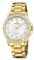 Festina Damen Analog Quarz Uhr mit Edelstahl Armband F20596/1