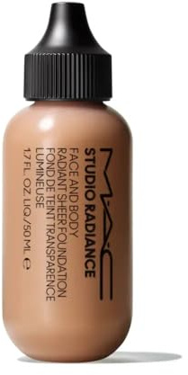 MAC, Studio Radiance Face And Body Radiant Sheer Foundtion - N4, 50 ml