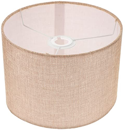 OSALADI Großer Lampenschirm Aus Stoff Zylindrische Lichtabdeckung Nachttischlampenschirm Für Zuhause