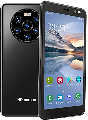 Cellulare Sbloccato, LANDVO Mate40 Pro 5.45in HD Screen Telefonos Desblo Dual Standby Smart Phone 512MB 4GB e Desbloqueados Unlock Card (Nero)