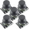 5pcs JoyStick Module XY Dual Axis 5V PS2 Joystick Controller Breakout Compatible With Arduino Raspberry Pi - UMTMedia®