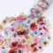 ALEGRE® 50 Stück Kunstblumen zum Basteln,Blumen Deko Bunt Künstliche Blumenköpfe,Kunstblumen Deko,Künstliche Blumen,Seidenblumen zum Basteln,Blütenköpfe Deko für Hochzeit Party Home Deko DIY Basteln