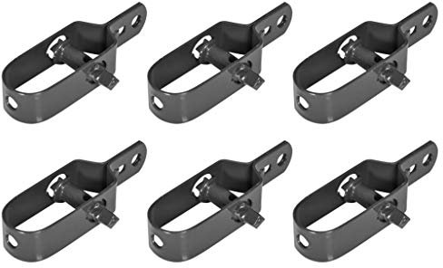 Furniture Home Tools Wire Tensioners for Chain-Link Fence 6 pcs 100 mm Grey