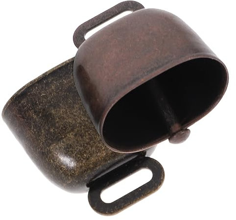 Yardwe Landwirtschaft Glocke Schaf Glocke Kuh Zubehör - Verloren Bronze Rot Bronze Farbe
