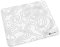 LexonElec x Attack Shark CM02 White Alfombrilla De Ratón para Juegos Mediana, Alfombrilla de ratón de Microfibra, 17,72 x 15,75 x 0,16 Pulgadas, Alfombrilla de ratón para Juegos Impermeable