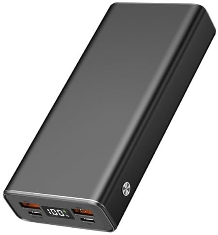 2GO Powerbank 20000mAh 2X USB-A 1x USB-C Fast Charging ALU