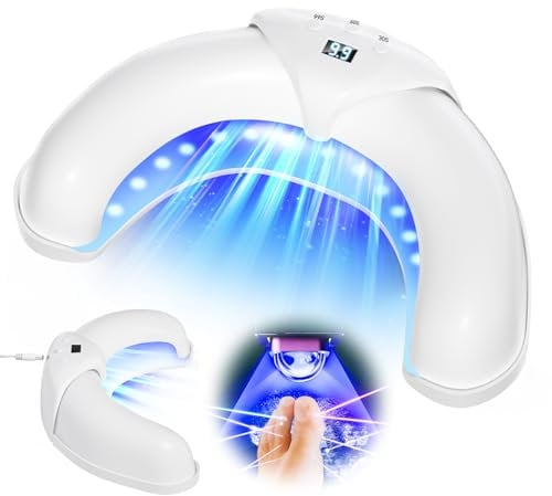 IUHFSIFS 5.0 Nail Fungus Laser Device【DualWave Tec - 99% Fungus Gone in 3Min】【Painless/Intelligent Timing 30s/60s/99s】Nail Fungus Laser Device Restore Healthy Nails & Confidence