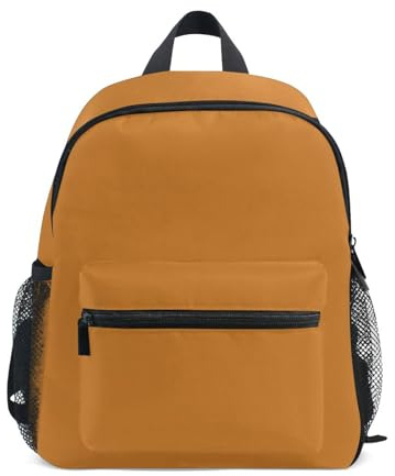 RPLIFE Ocker Rucksack für Kleinkind Jungen Mädchen, Mini Reiserucksack Kinder Schultasche, 3-8 Jahre, Ocker, Medium, Niedliche Rucksäcke