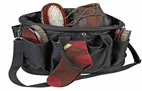 HKM Bolsa de Aseo para Caballos 6449, Color Negro, Talla única, M