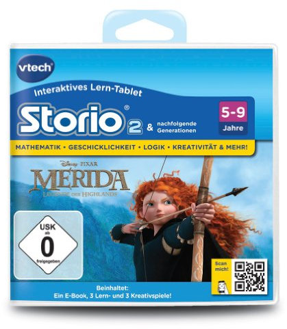 Vtech 80-231404 - Storio 2 Lernspiel Merida - Legende der Highlands
