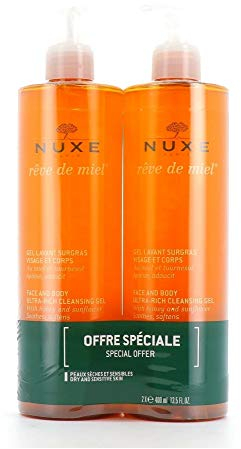 Nuxe Facial Make-Up Remover Pack of 2 (2 x 400 ml)