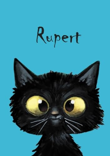 Rupert: Rupert - Katzen - Malbuch / Notizbuch / Tagebuch: A5 - blanko