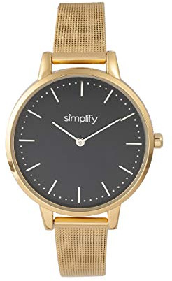 Simplify The 5800 Quartz Gold Metal Alloy Bracelet Unisex Watch SIM5803