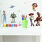 RoomMates Toy Story 4 Peel and Stick Wall Decals, mehrfarbig, 17 elemente, 1 blatt á 45,72 cm x 101,6 cm