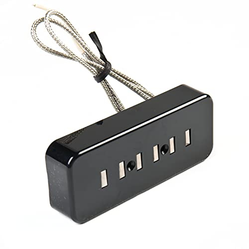 Roswell Pickups P90 Staple Black - P90 Tonabnehmer für Gitarren