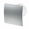 Prostko Satin Bathroom Extractor Fan 100mm with Pull Cord Switch Modern Ventilator
